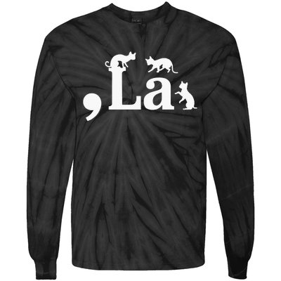 Coma La Harris Comma La Kamala 2024 Tie-Dye Long Sleeve Shirt