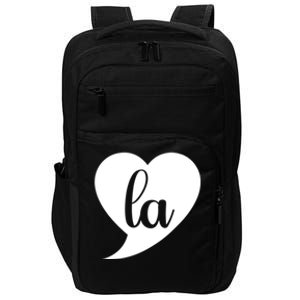 Comma La Heart Funny Great Gift Impact Tech Backpack