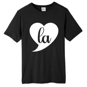 Comma La Heart Funny Great Gift Tall Fusion ChromaSoft Performance T-Shirt