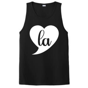 Comma La Heart Funny Great Gift PosiCharge Competitor Tank