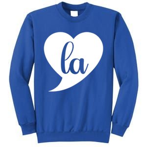 Comma La Heart Funny Great Gift Sweatshirt