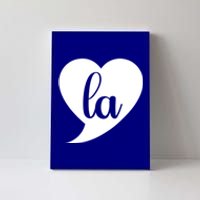 Comma La Heart Funny Great Gift Canvas