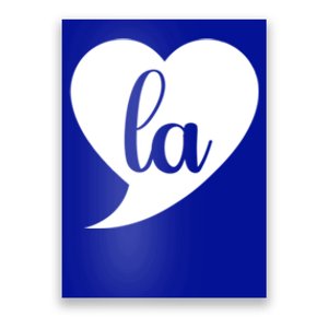 Comma La Heart Funny Great Gift Poster