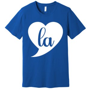 Comma La Heart Funny Great Gift Premium T-Shirt