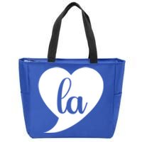 Comma La Heart Funny Great Gift Zip Tote Bag