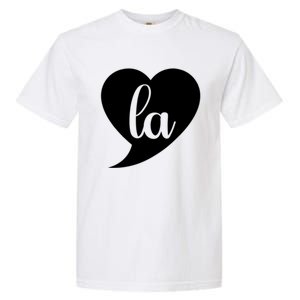 Comma La Heart Funny Great Gift Garment-Dyed Heavyweight T-Shirt