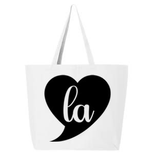 Comma La Heart Funny Great Gift 25L Jumbo Tote