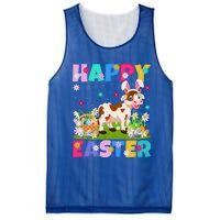 Cattle Lover Happy Easter Bunny Cattle Easter Sunday Gift Mesh Reversible Basketball Jersey Tank