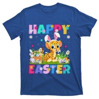 Cheetah Lover Happy Easter Bunny Cheetah Easter Sunday Cute Gift T-Shirt