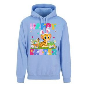 Cheetah Lover Happy Easter Bunny Cheetah Easter Sunday Cute Gift Unisex Surf Hoodie