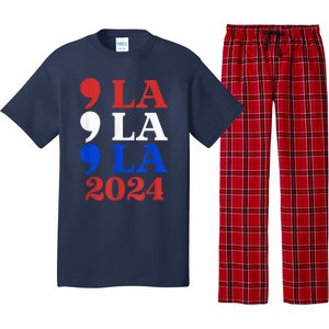 Comma La Harris 2024 Kamala Harris For President 2024 Election Pajama Set