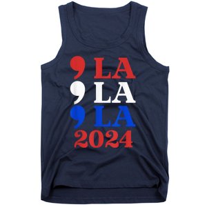 Comma La Harris 2024 Kamala Harris For President 2024 Election Tank Top