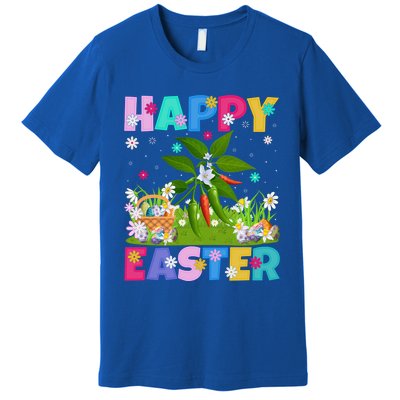 Chili Lover Happy Easter Bunny Chili Easter Sunday Cute Gift Premium T-Shirt