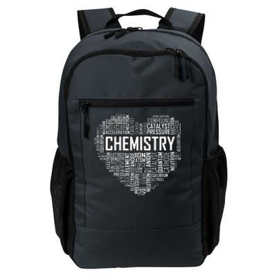 Chemistry Lover Heart Gift For Chemist Teacher Or Student Daily Commute Backpack