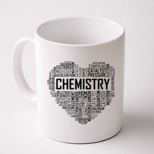 Chemistry Lover Heart Gift For Chemist Teacher Or Student Coffee Mug