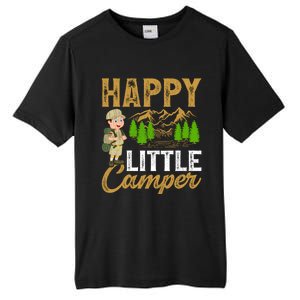 Camping Lover Happy Little Camper Gift Tall Fusion ChromaSoft Performance T-Shirt