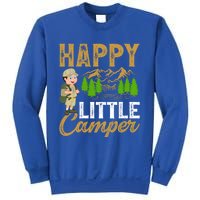 Camping Lover Happy Little Camper Gift Sweatshirt