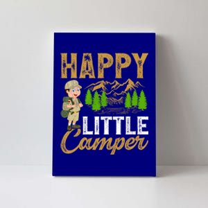 Camping Lover Happy Little Camper Gift Canvas