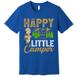 Camping Lover Happy Little Camper Gift Premium T-Shirt