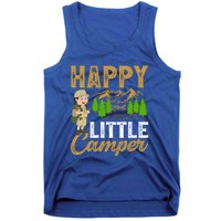 Camping Lover Happy Little Camper Gift Tank Top