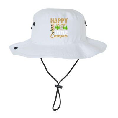 Camping Lover Happy Little Camper Gift Legacy Cool Fit Booney Bucket Hat