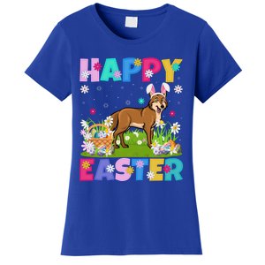 Coyote Lover Happy Easter Bunny Coyote Easter Sunday Cute Gift Women's T-Shirt