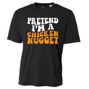 Chicken Lazy Halloween Costume Pretend I'M A Chicken Nugget Cooling Performance Crew T-Shirt