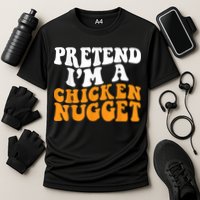 Chicken Lazy Halloween Costume Pretend I'M A Chicken Nugget Performance Shirt