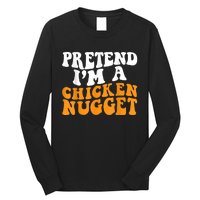 Chicken Lazy Halloween Costume Pretend I'M A Chicken Nugget Long Sleeve Shirt