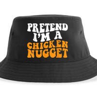 Chicken Lazy Halloween Costume Pretend I'M A Chicken Nugget Sustainable Bucket Hat