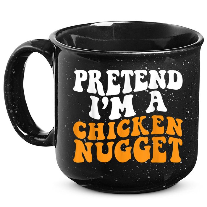 Chicken Lazy Halloween Costume Pretend I'M A Chicken Nugget 15oz Campfire Ceramic Mug