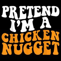 Chicken Lazy Halloween Costume Pretend I'M A Chicken Nugget Drawstring Bag