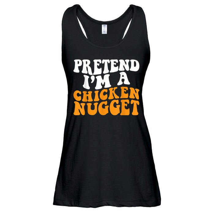 Chicken Lazy Halloween Costume Pretend I'M A Chicken Nugget Ladies Essential Flowy Tank