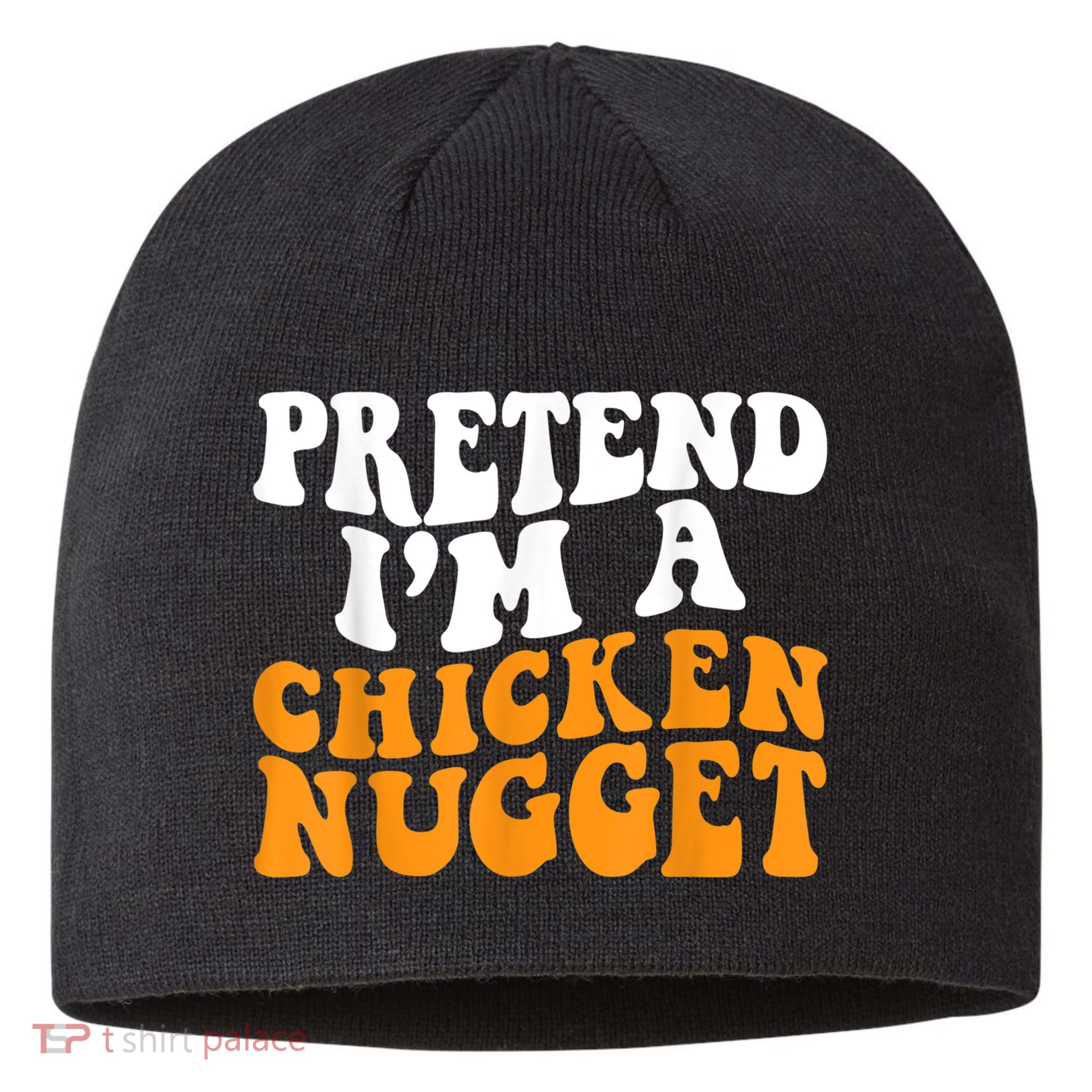Chicken Lazy Halloween Costume Pretend I'M A Chicken Nugget Sustainable Beanie