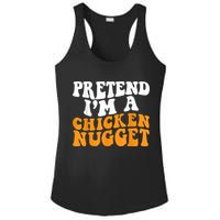 Chicken Lazy Halloween Costume Pretend I'M A Chicken Nugget Ladies PosiCharge Competitor Racerback Tank