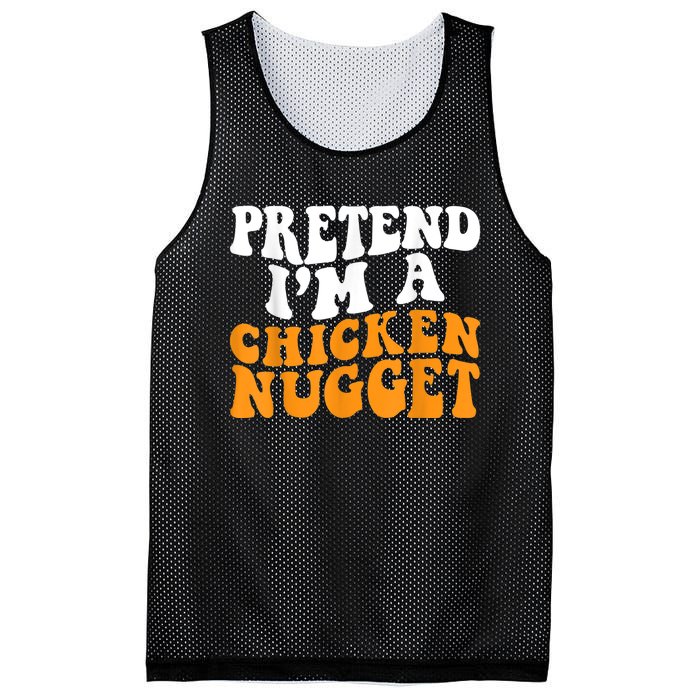 Chicken Lazy Halloween Costume Pretend I'M A Chicken Nugget Mesh Reversible Basketball Jersey Tank