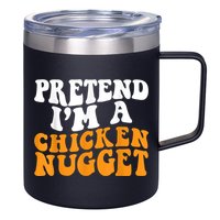 Chicken Lazy Halloween Costume Pretend I'M A Chicken Nugget 12oz Stainless Steel Coffee Mug