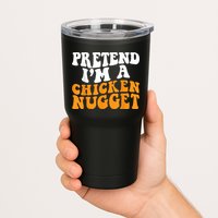 Chicken Lazy Halloween Costume Pretend I'M A Chicken Nugget Tumbler