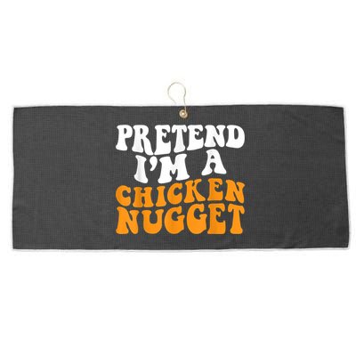 Chicken Lazy Halloween Costume Pretend I'M A Chicken Nugget Large Microfiber Waffle Golf Towel