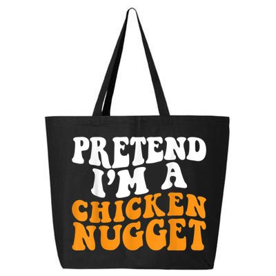 Chicken Lazy Halloween Costume Pretend I'M A Chicken Nugget 25L Jumbo Tote