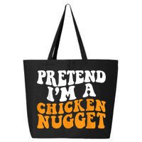 Chicken Lazy Halloween Costume Pretend I'M A Chicken Nugget 25L Jumbo Tote