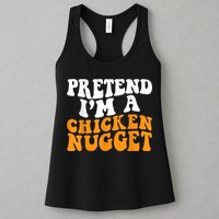 Chicken Lazy Halloween Costume Pretend I'M A Chicken Nugget Womens Tank Top