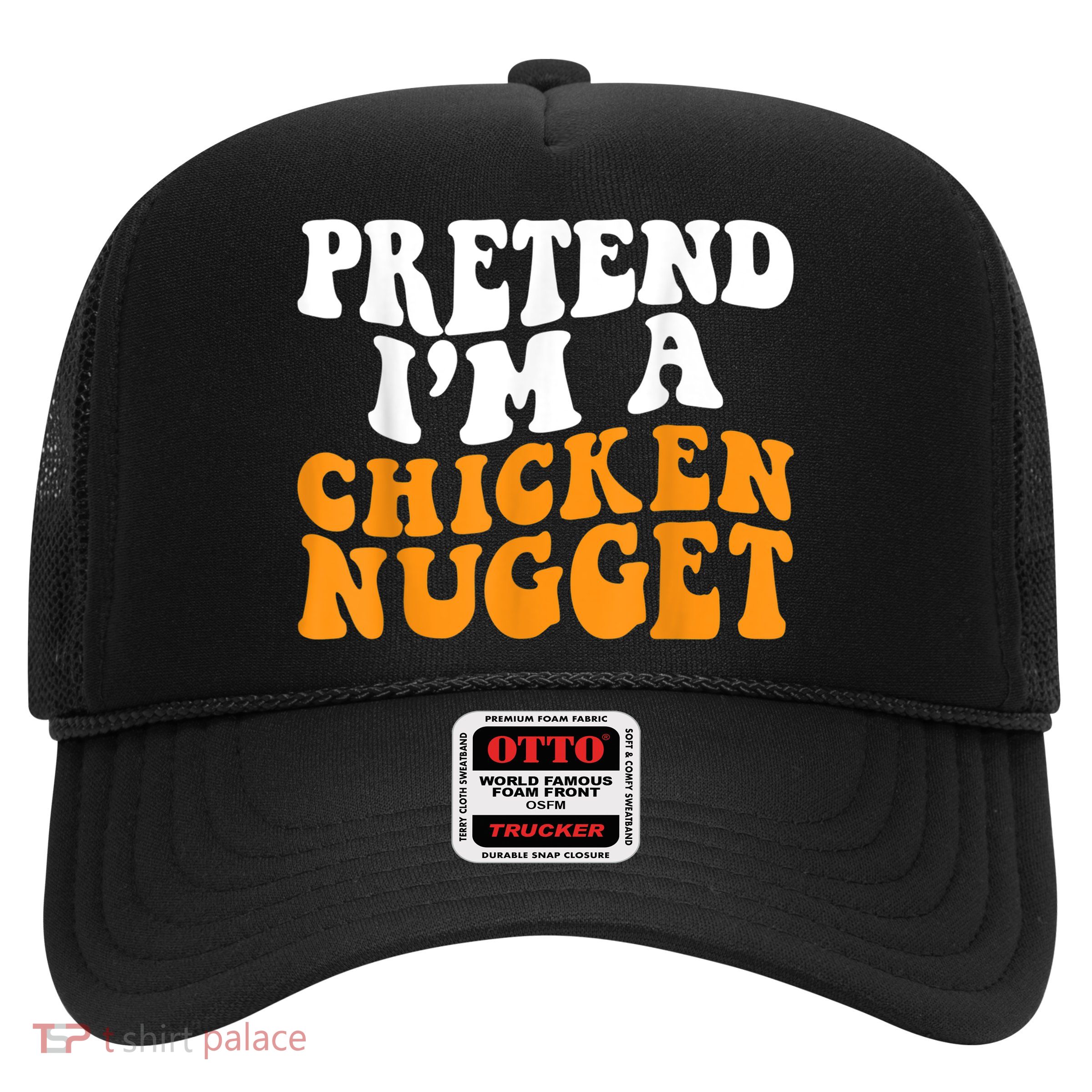 Chicken Lazy Halloween Costume Pretend I'M A Chicken Nugget Trucker Hat