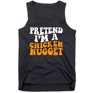 Chicken Lazy Halloween Costume Pretend I'M A Chicken Nugget Tank Top