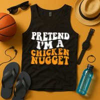 Chicken Lazy Halloween Costume Pretend I'M A Chicken Nugget Tank Top