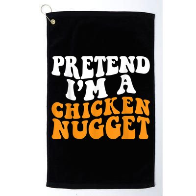Chicken Lazy Halloween Costume Pretend I'M A Chicken Nugget Golf Towel