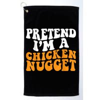Chicken Lazy Halloween Costume Pretend I'M A Chicken Nugget Golf Towel