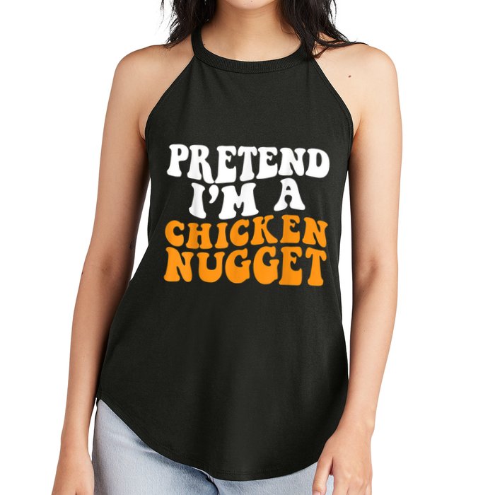Chicken Lazy Halloween Costume Pretend I'M A Chicken Nugget Women's Perfect Tri Rocker Tank