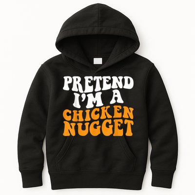 Chicken Lazy Halloween Costume Pretend I'M A Chicken Nugget Kids Hoodie