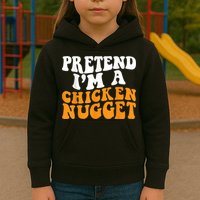 Chicken Lazy Halloween Costume Pretend I'M A Chicken Nugget Kids Hoodie